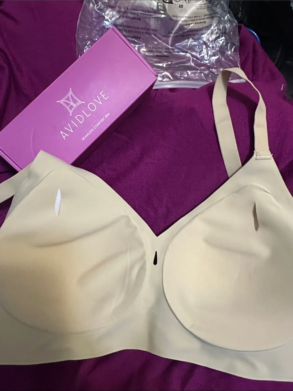 Avidlove Smooth Nude T-Shirt Bra — Full Coverage Comfort